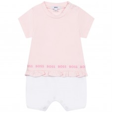Hugo Boss Baby Girls All In One - Pink